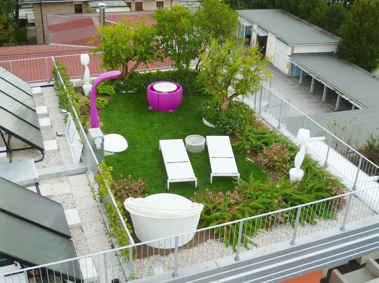 Terrazzo verde