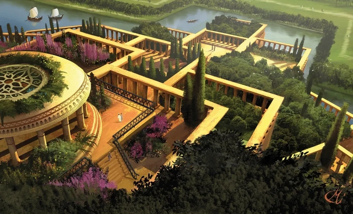 Gli originali giardini pensili di babilonia