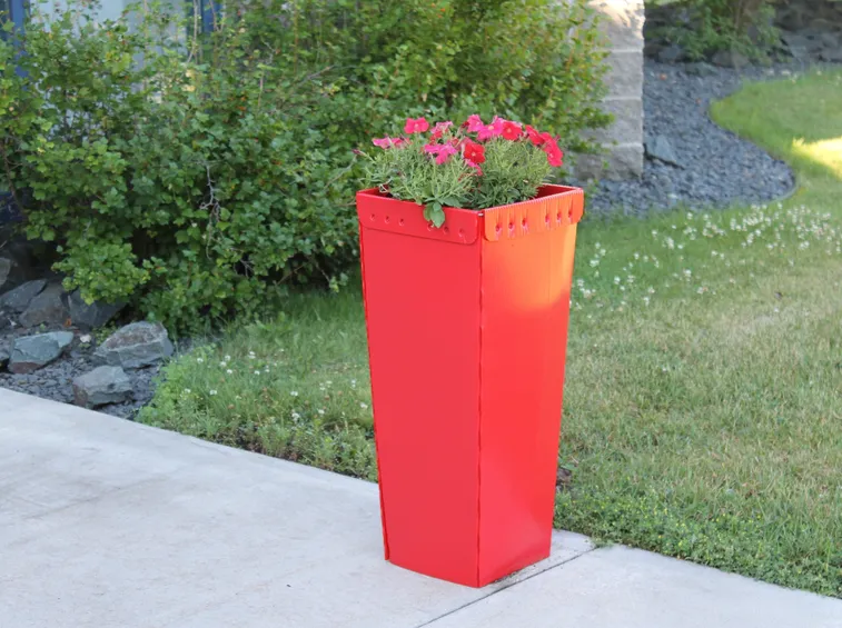 vasi fiore in plastica